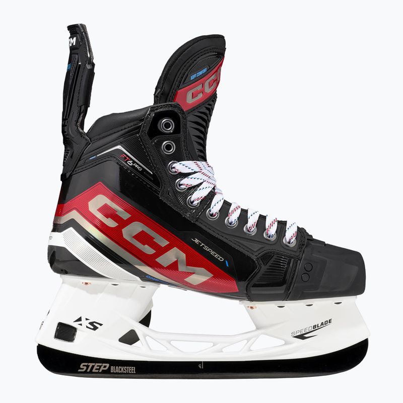 Vyriškos ledo ritulio pačiūžos CCM JetSpeed FT6 Pro SR black