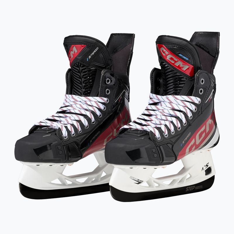 Vyriškos ledo ritulio pačiūžos CCM JetSpeed FT6 Pro SR black 4