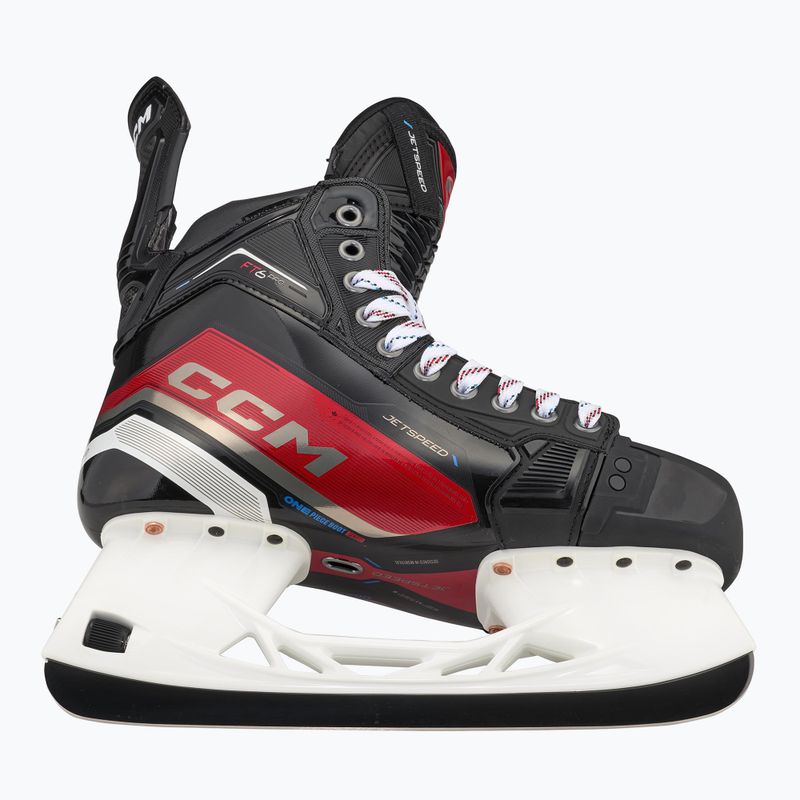 Vyriškos ledo ritulio pačiūžos CCM JetSpeed FT6 Pro SR Wide black 3