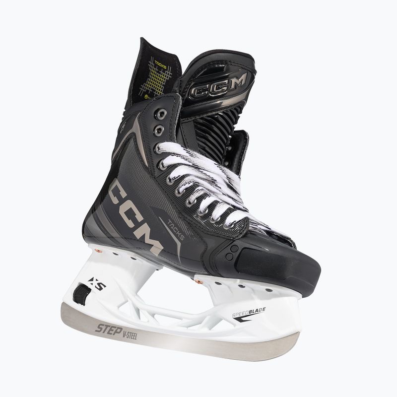 Vyriškos ledo ritulio pačiūžos CCM Tacks XF SR REGULAR black 6