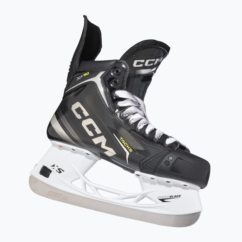 Vyriškos ledo ritulio pačiūžos CCM Tacks XF90 SR black 6