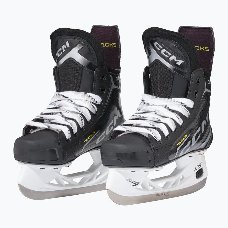 Vaikiškos ledo ritulio pačiūžos CCM Tacks XF70 JR black 2