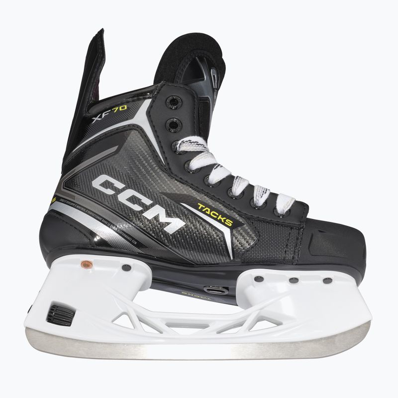 Vaikiškos ledo ritulio pačiūžos CCM Tacks XF70 JR black 5
