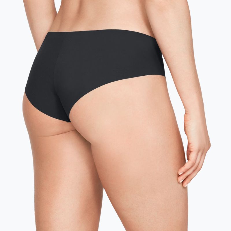 Under Armour moteriškos besiūlės kelnaitės Ps Hipster 3-Pack black 1325616-001 7
