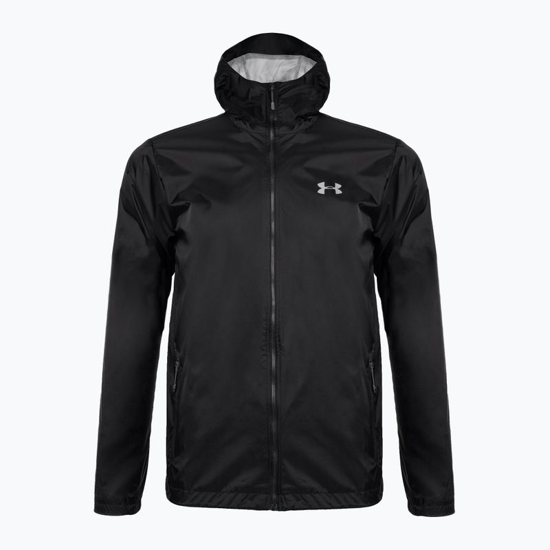 Under Armour Forefront Rain 001 vyriška treniruočių striukė juoda 1321439 4