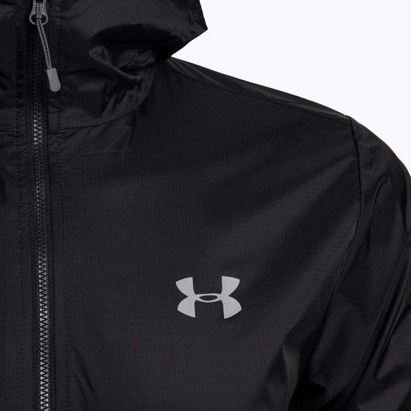 Under Armour Forefront Rain 001 vyriška treniruočių striukė juoda 1321439 6