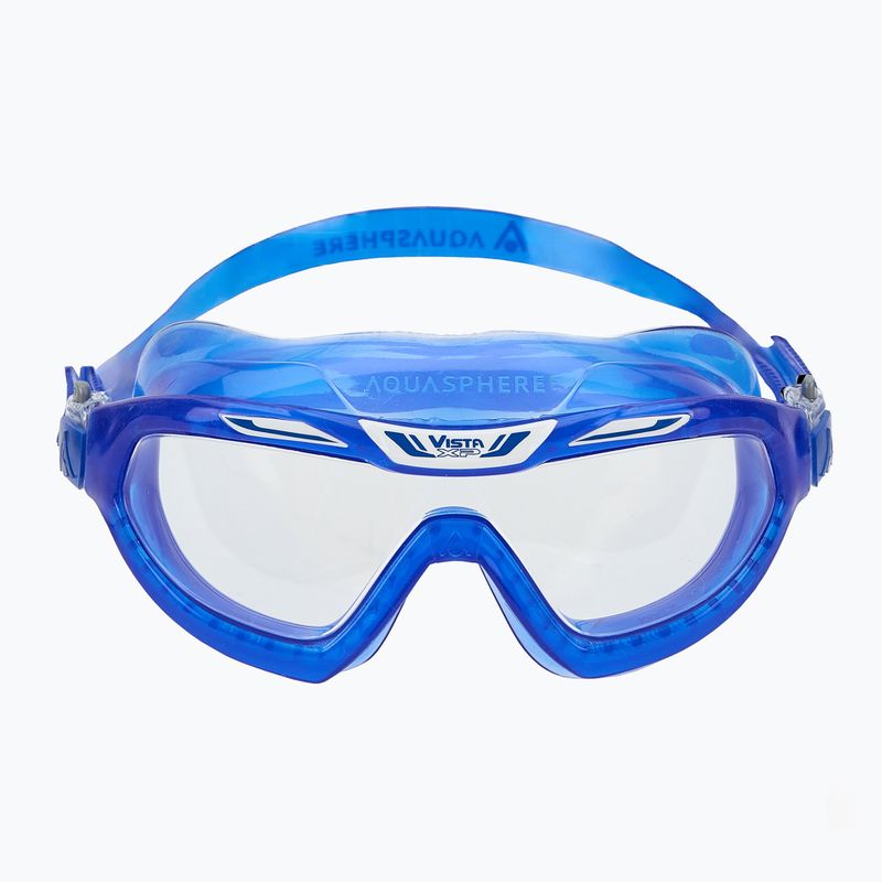 Plaukimo kaukė Aquasphere Vista XP blue/white/clear 2