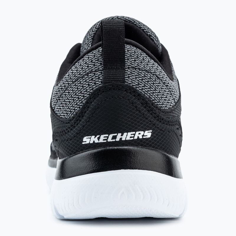 SKECHERS Summits South Rim juoda/balta vyriški treniruočių bateliai 6