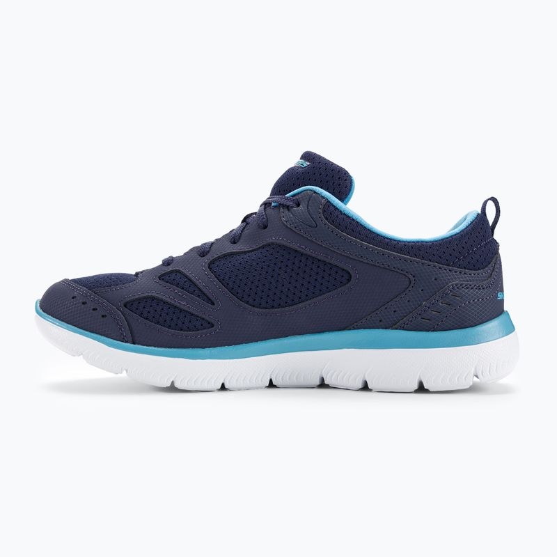 Moteriški treniruočių bateliai SKECHERS Summits Suited navy/blue 10