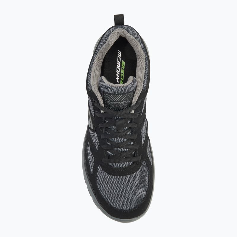 Vyriški batai SKECHERS Burns Agoura black/gray 5
