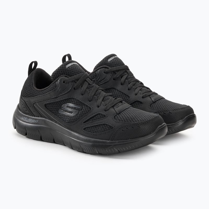 SKECHERS Summits South Rim black vyriški treniruočių bateliai 4