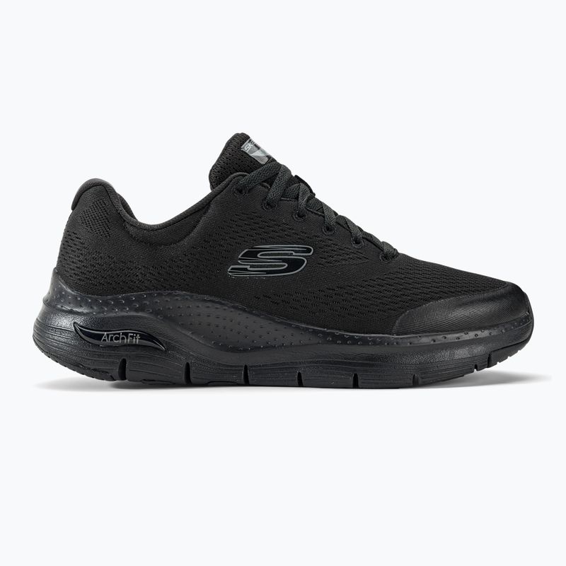 SKECHERS vyriški treniruočių bateliai Arch Fit black 2