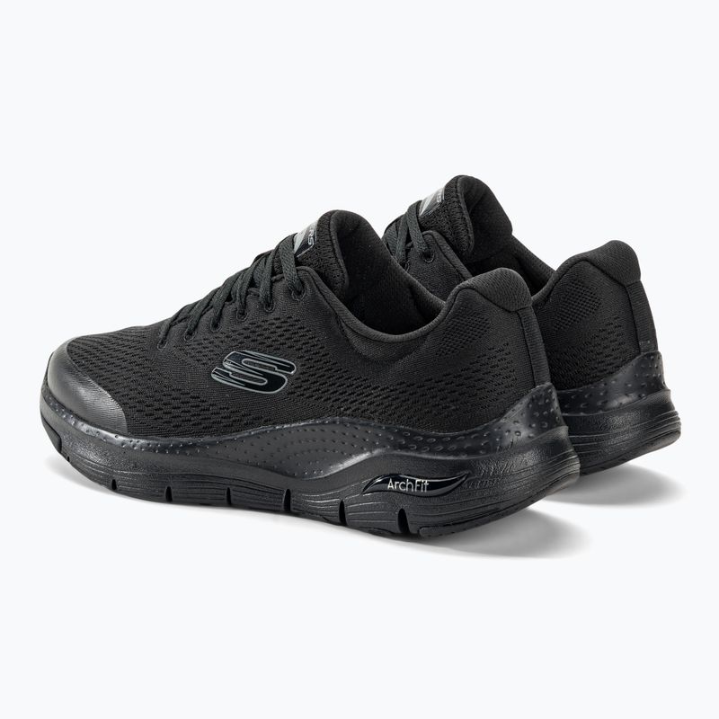 SKECHERS vyriški treniruočių bateliai Arch Fit black 3