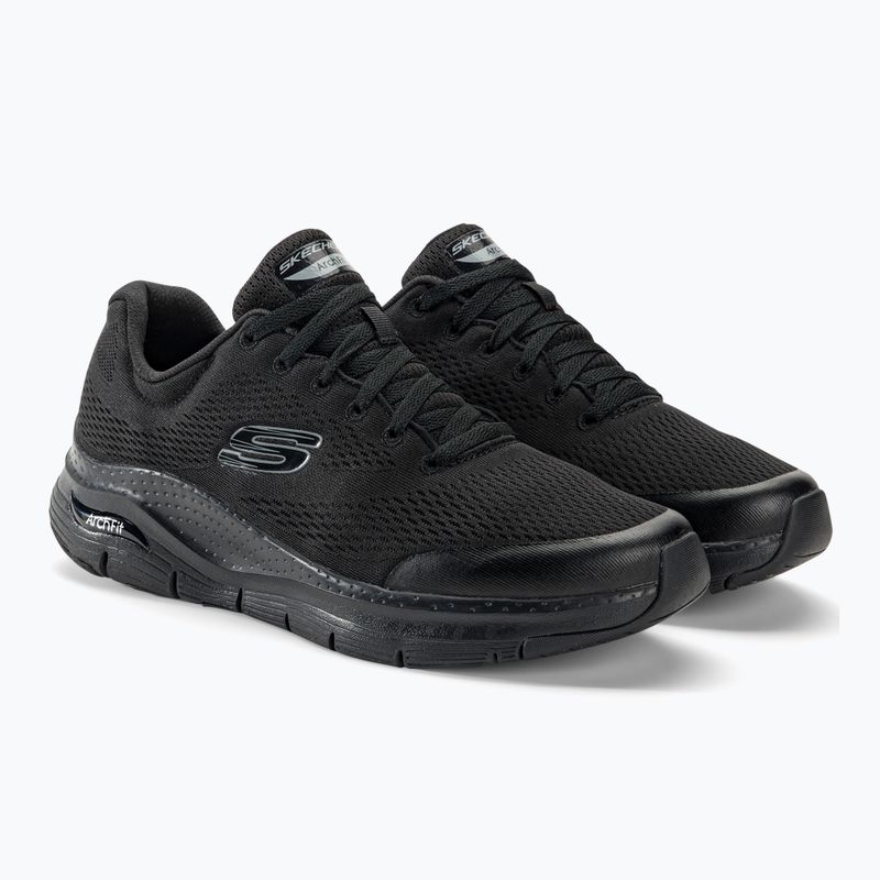 SKECHERS vyriški treniruočių bateliai Arch Fit black 4