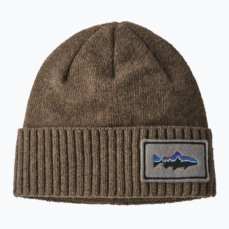 Patagonia Brodeo Beanie kepurė fitz roy trout patch/ash tan trekking cap 6