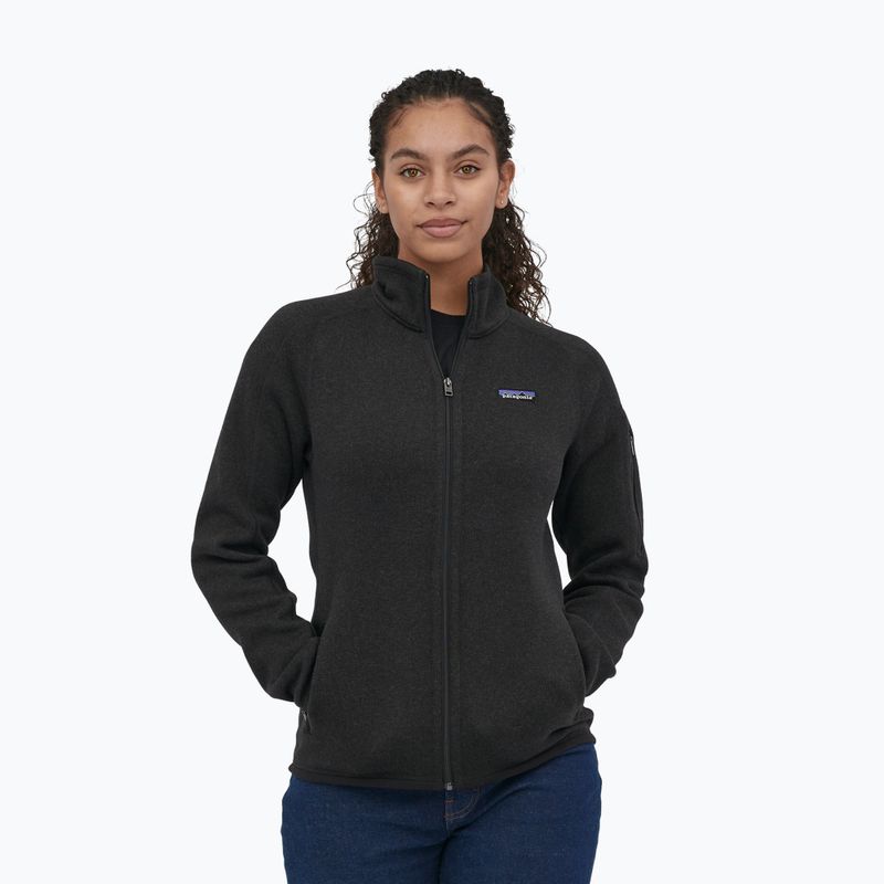 Moteriškas žygio džemperis Patagonia Better Sweater Fleece black