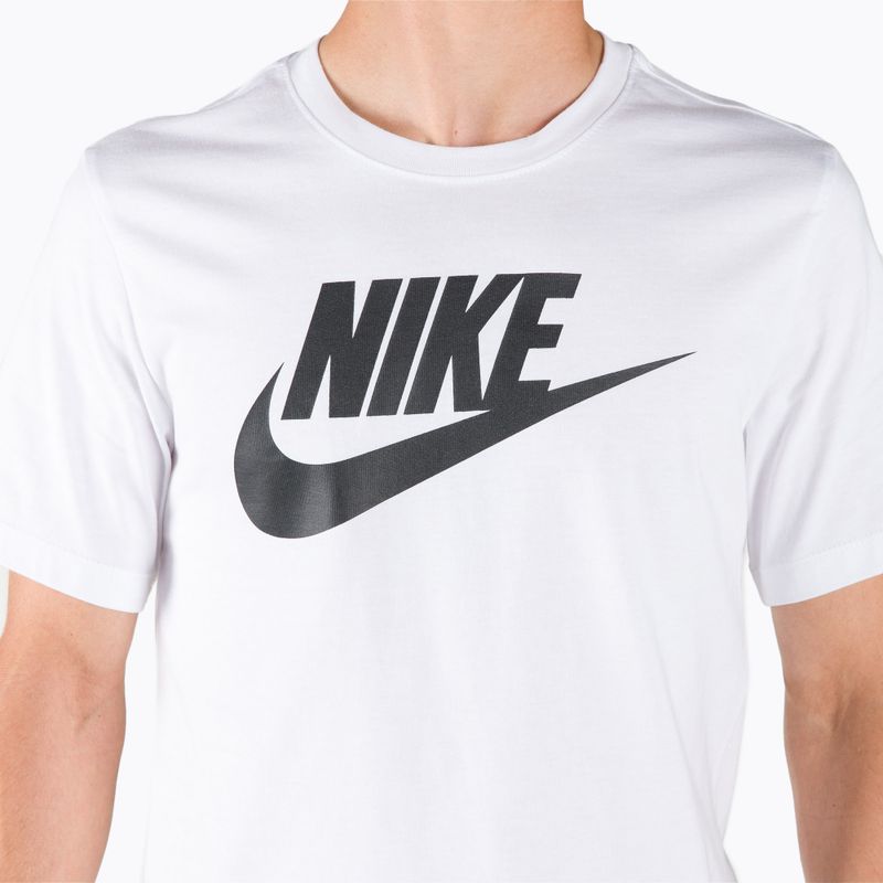 Vyriški marškinėliai Nike Sportswear white/black 8