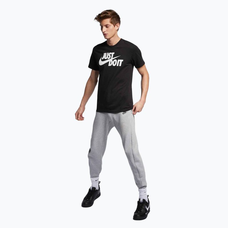 Vyriški marškinėliai Nike Sportswear JDI juoda/balta 2