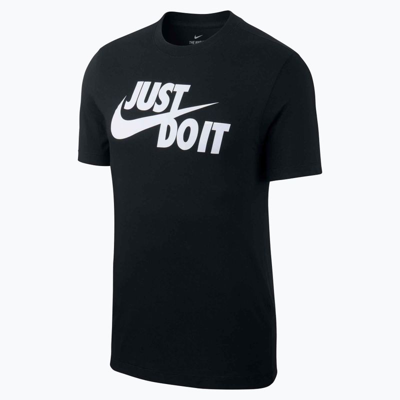 Vyriški marškinėliai Nike Sportswear JDI juoda/balta 5