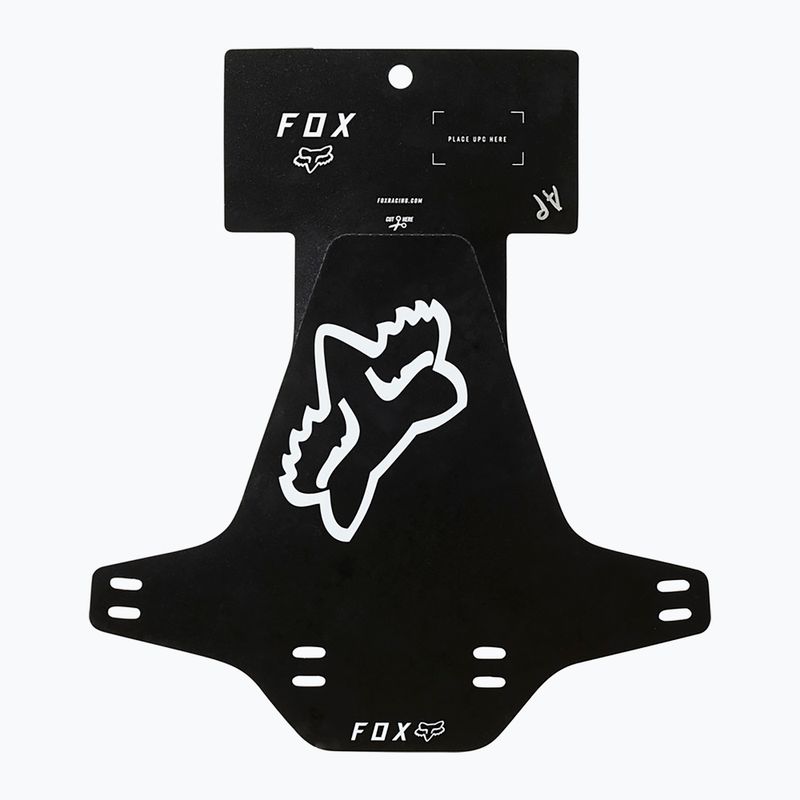 Fox Racing Mud Guard dviračių sparnas juodai baltas 25665_018