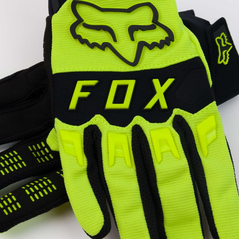 Vyriškos dviratininkų pirštinės Fox Racing Dirtpaw yellow 25796 4