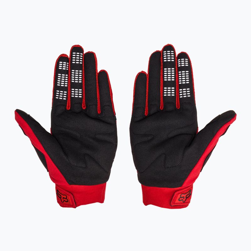 Fox Racing Dirtpaw dviratininkų pirštinės raudonos 25796_110 2