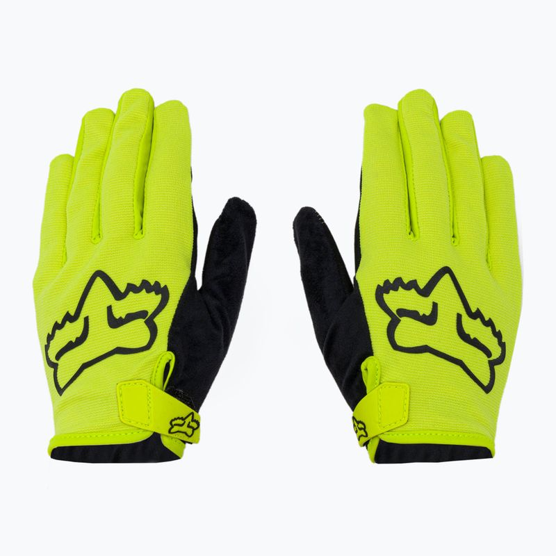 Vyriškos dviratininkų pirštinės Fox Racing Ranger yellow 27162 3