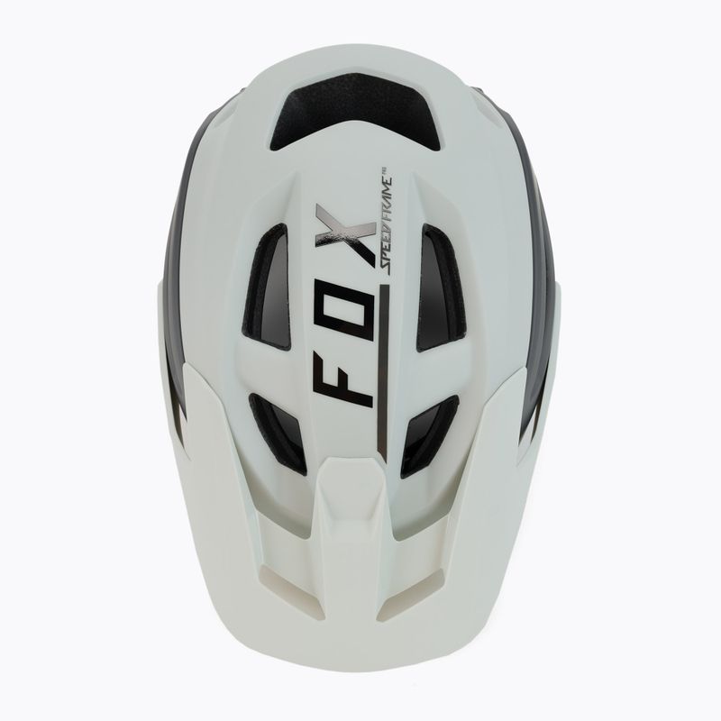 Fox Racing Speedframe Pro Blocked dviratininko šalmas baltas 29414_439_S 6