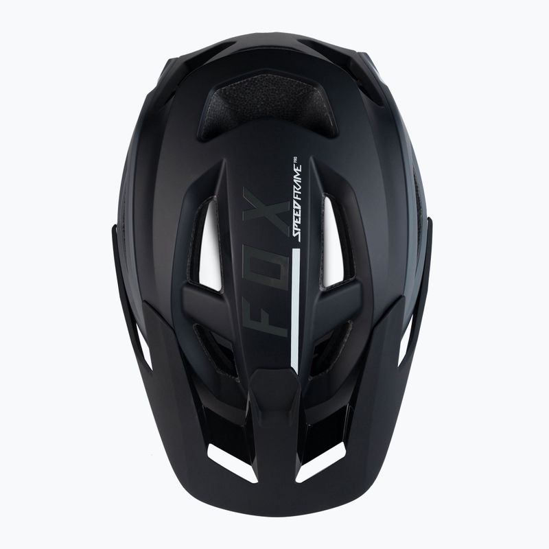 Fox Racing Speedframe Pro Blocked dviratininko šalmas juodas 29414 6