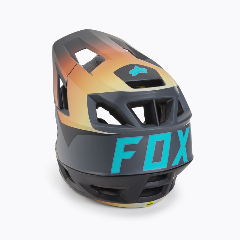 Fox Racing Proframe Vow dviratininko šalmas juodai oranžinis 29598 3
