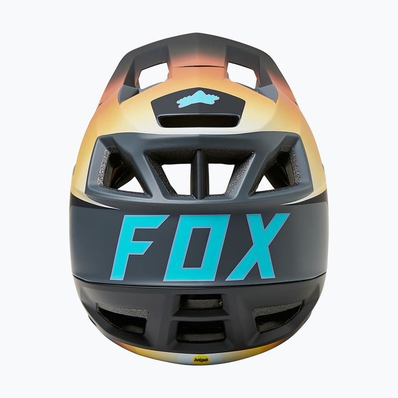 Fox Racing Proframe Vow dviratininko šalmas juodai oranžinis 29598 12