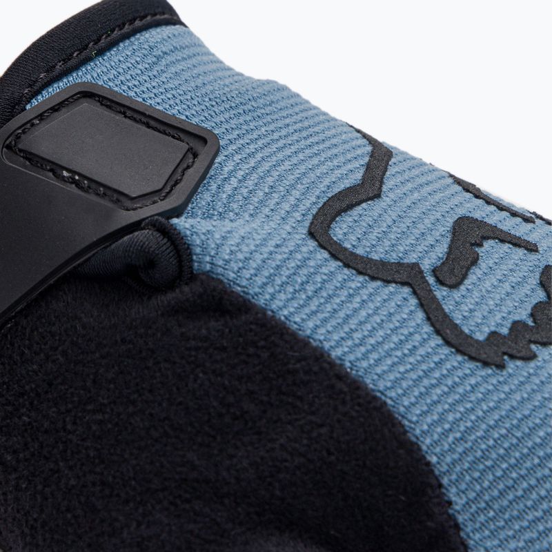 Fox Racing Ranger vaikiškos dviratininkų pirštinės mėlynos/juodos 27389 4