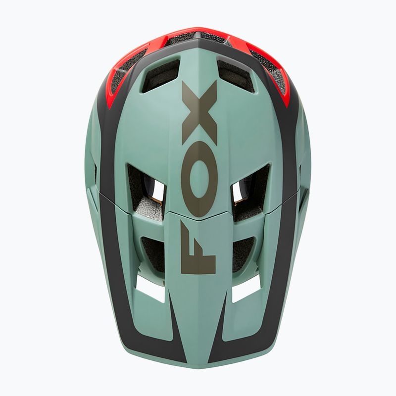 Fox Racing Dropframe Pro Dvide dviratininko šalmas žalias 29396_341 9