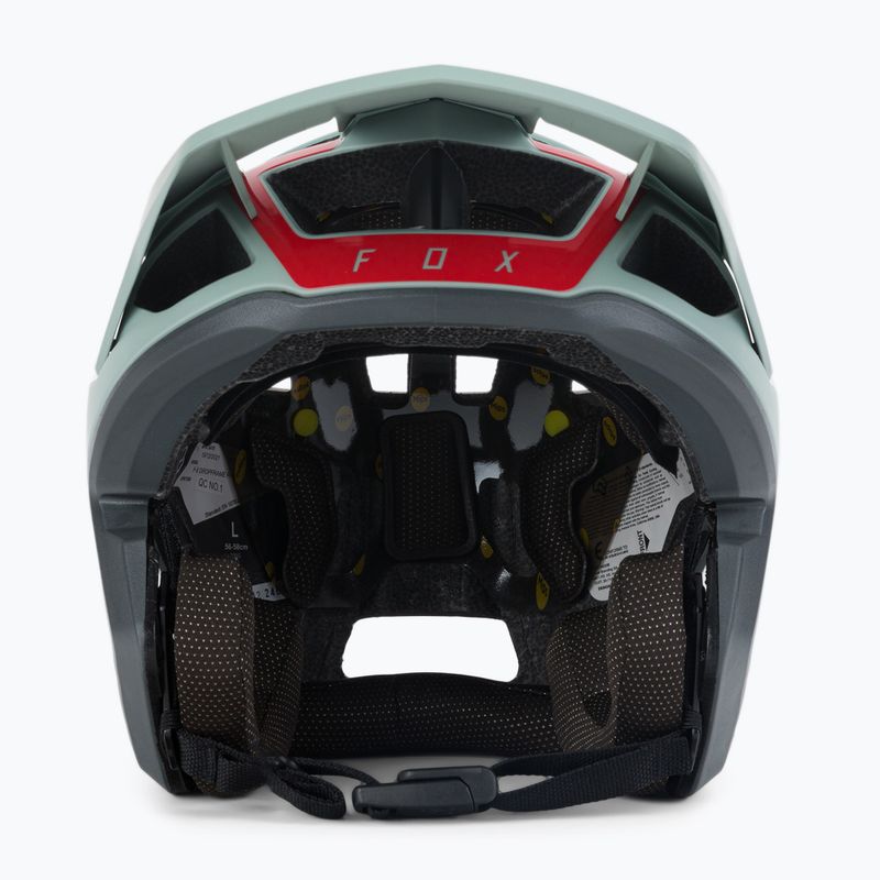 Fox Racing Dropframe Pro dviratininko šalmas žalias 26800_341 3