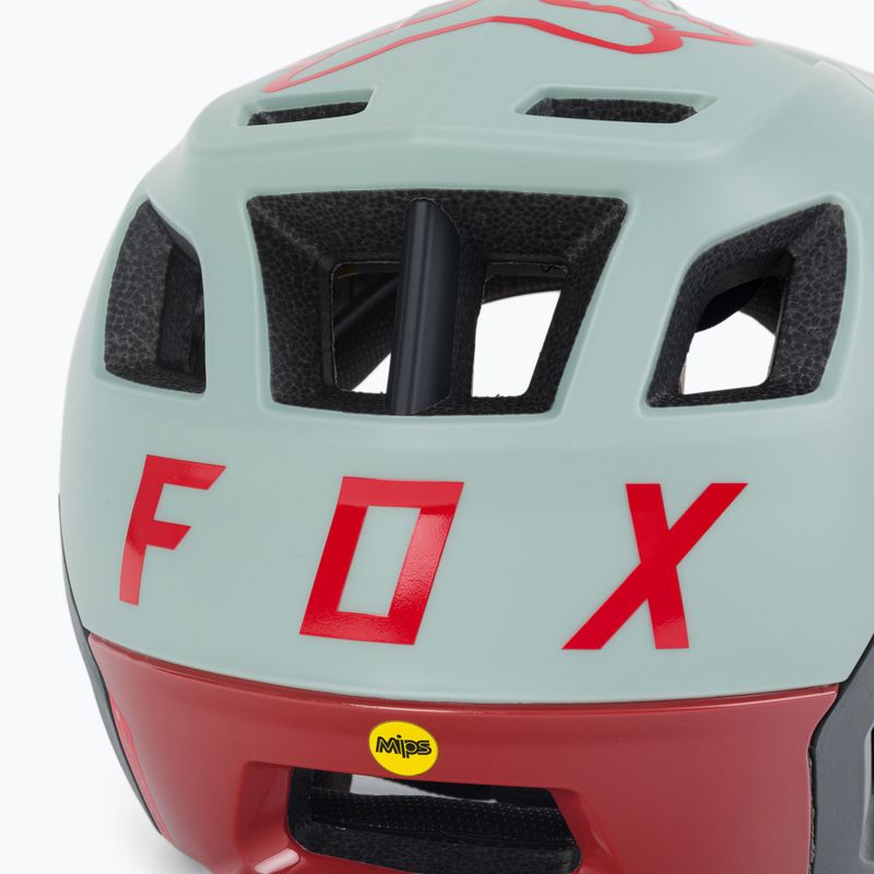 Fox Racing Dropframe Pro dviratininko šalmas žalias 26800_341 9