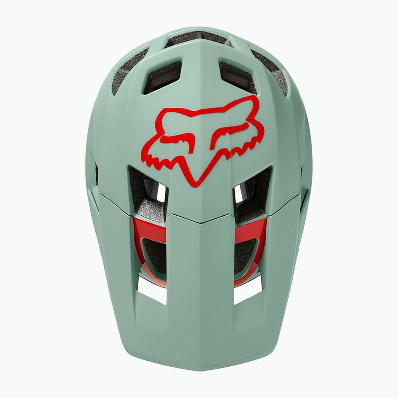 Fox Racing Dropframe Pro dviratininko šalmas žalias 26800_341 13