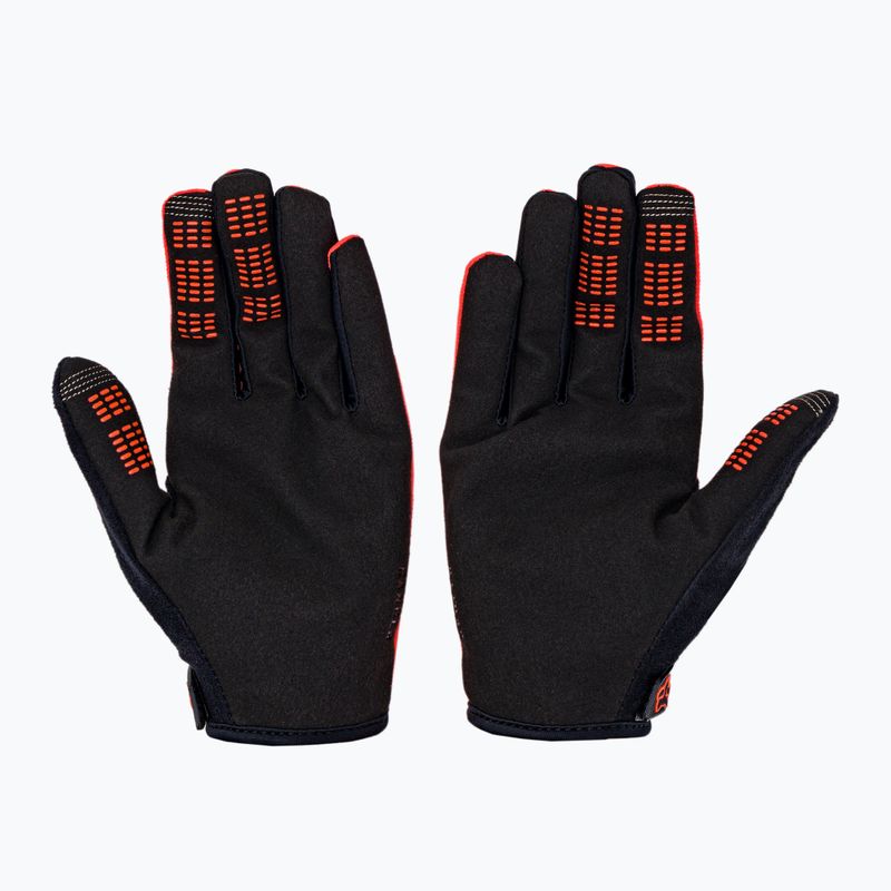 Fox Racing Ranger vyriškos dviratininkų pirštinės oranžinės 27162 2