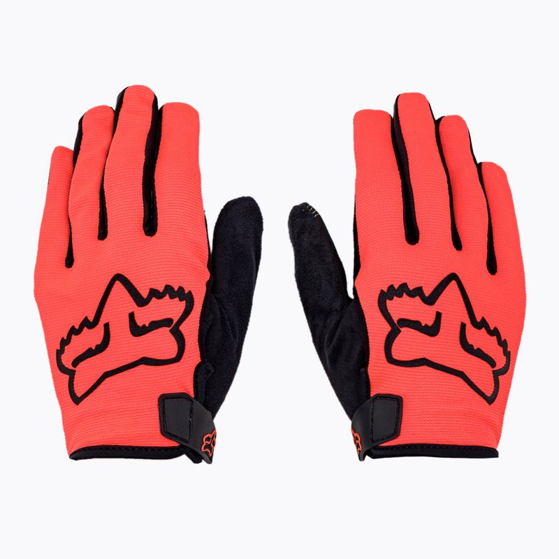 Fox Racing Ranger vyriškos dviratininkų pirštinės oranžinės 27162 3
