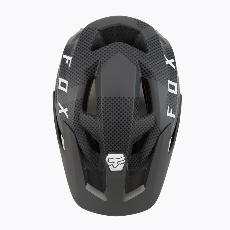 Fox Racing Speedframe Camo pilkas dviratininko šalmas 29408_033_M 6
