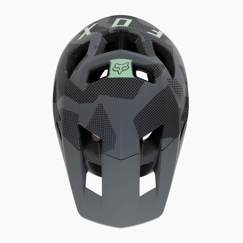 Fox Racing Dropframe Pro dviratininko šalmas pilkas 29392_033 6