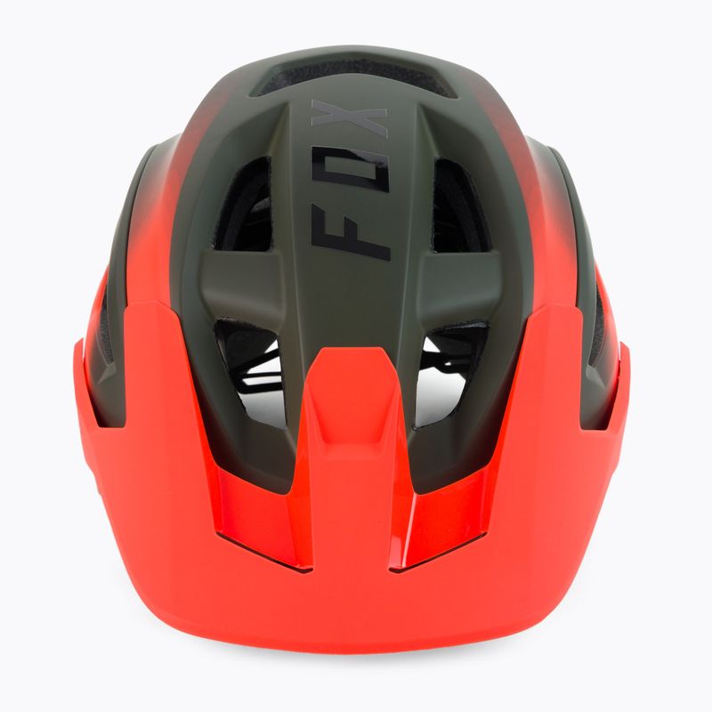 Fox Racing Speedframe Pro Fade green-orange dviratininko šalmas 29463_099_L 2