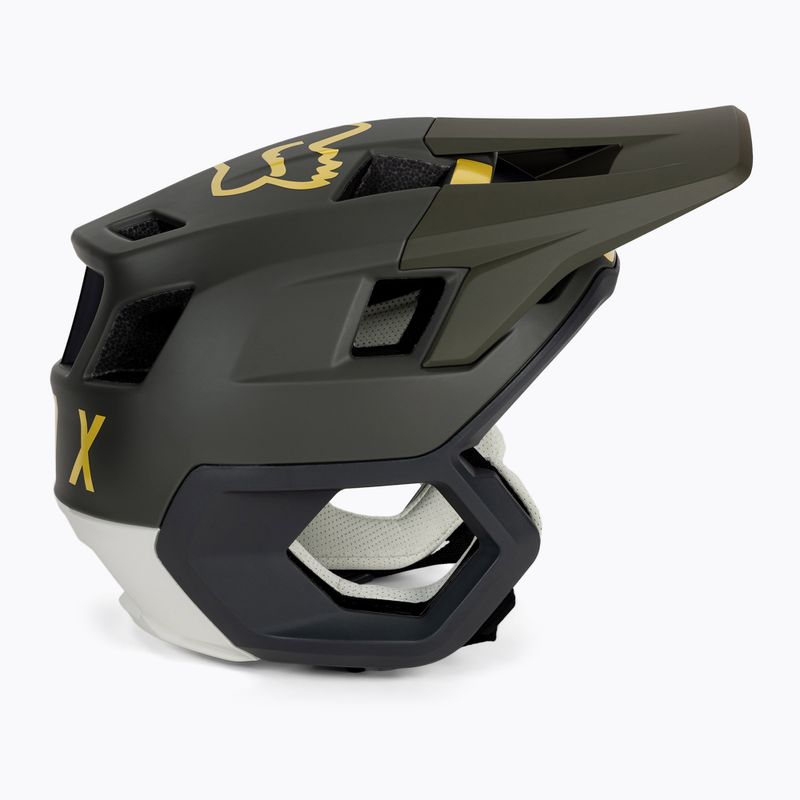 Fox Racing Dropframe Pro dviratininko šalmas žalias 26800 3