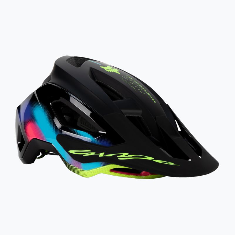 Fox Racing Speedframe Pro Lunar dviratininko šalmas juodas 29881-001