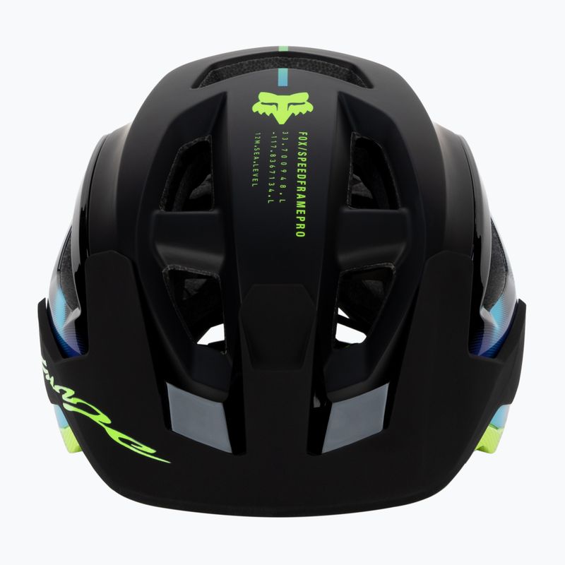 Fox Racing Speedframe Pro Lunar dviratininko šalmas juodas 29881-001 2