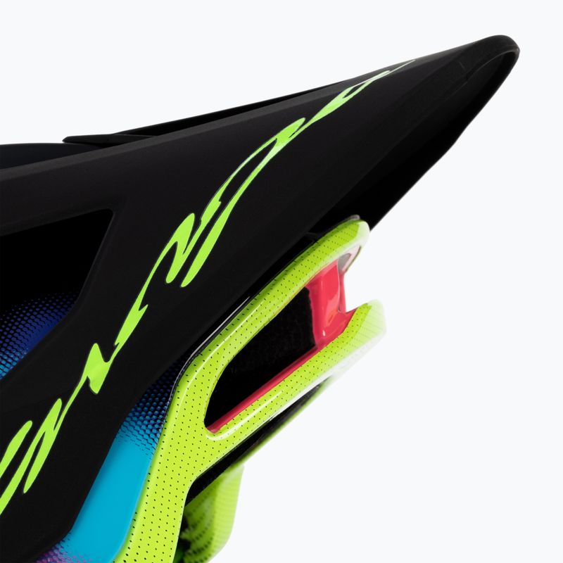 Fox Racing Speedframe Pro Lunar dviratininko šalmas juodas 29881-001 7
