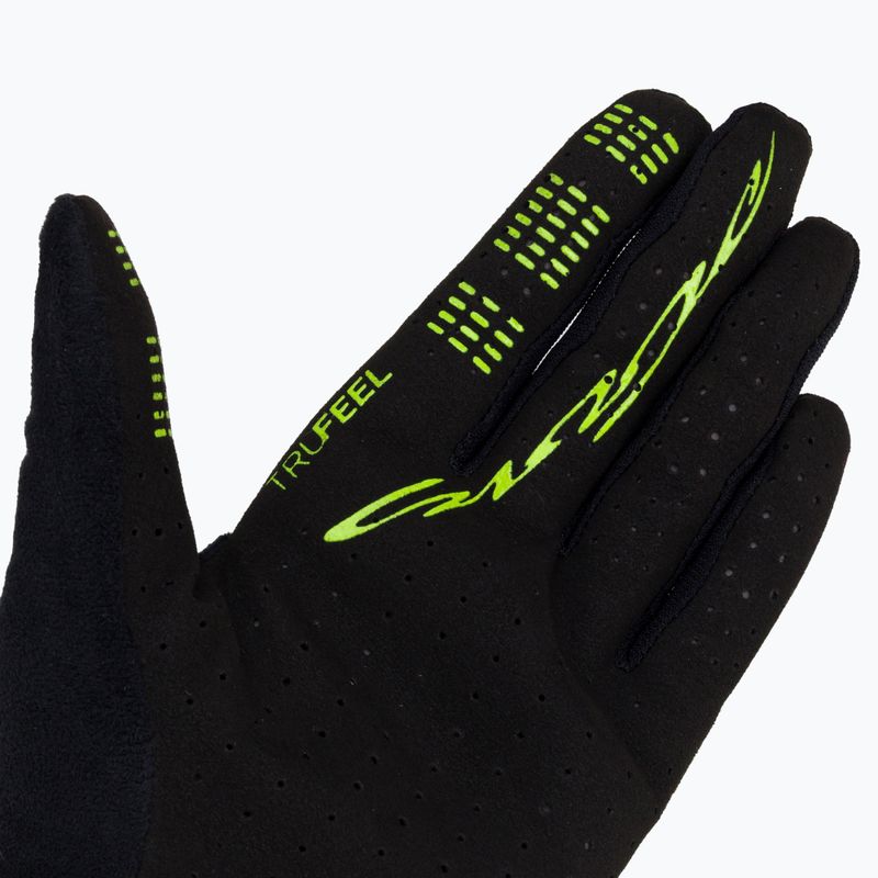 Fox Racing Flexair Lunar juodos/geltonos dviratininkų pirštinės 30088_019 5