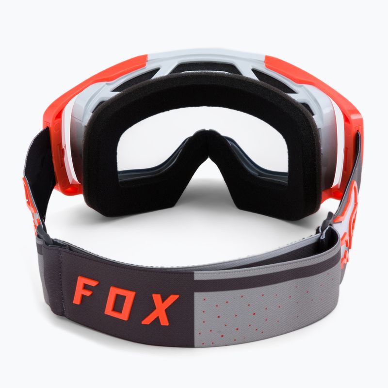 Fox Racing Airspace Vizen juodai oranžiniai dviratininko akiniai 29672_824 3