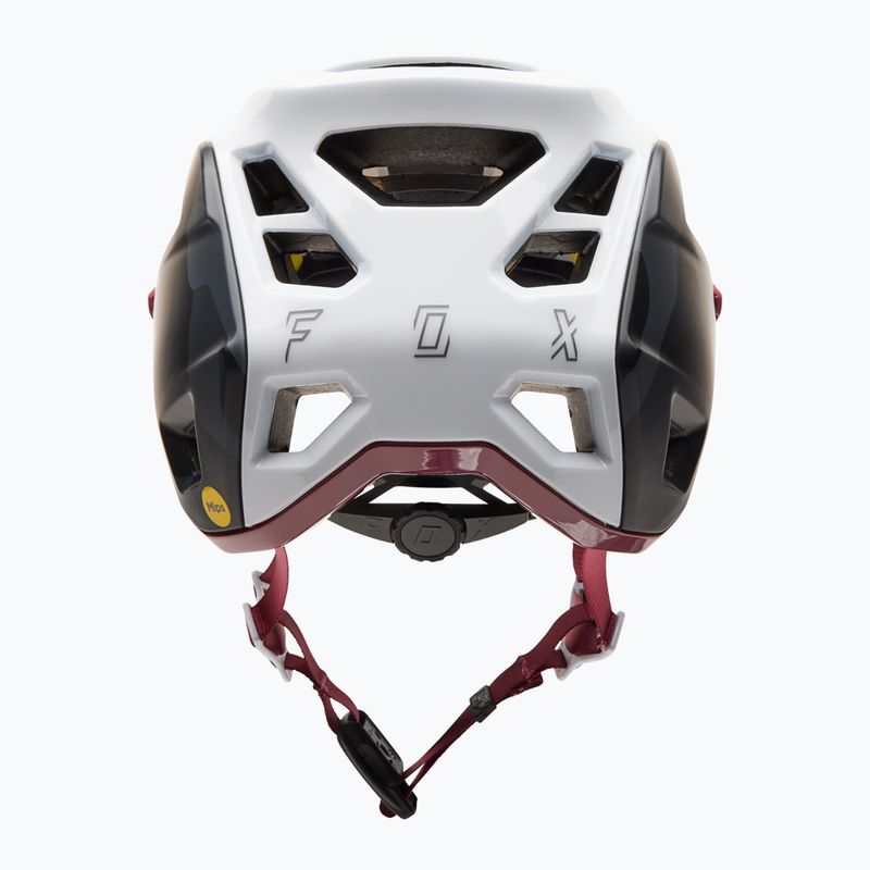 Fox Racing Speedframe Pro dviratininko šalmas raudonos ir baltos spalvos 31197_247 9