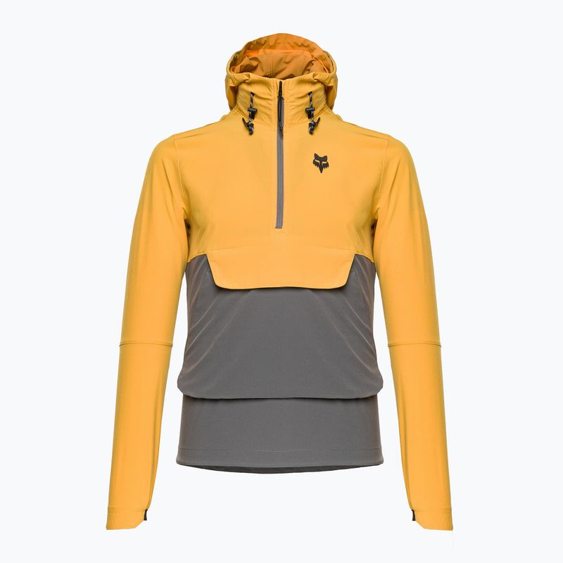 Vyriška dviratininko striukė Fox Racing Ranger Wind Pullover yellow-grey 31038_496