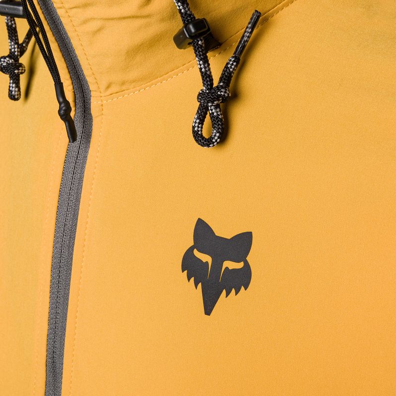 Vyriška dviratininko striukė Fox Racing Ranger Wind Pullover yellow-grey 31038_496 3